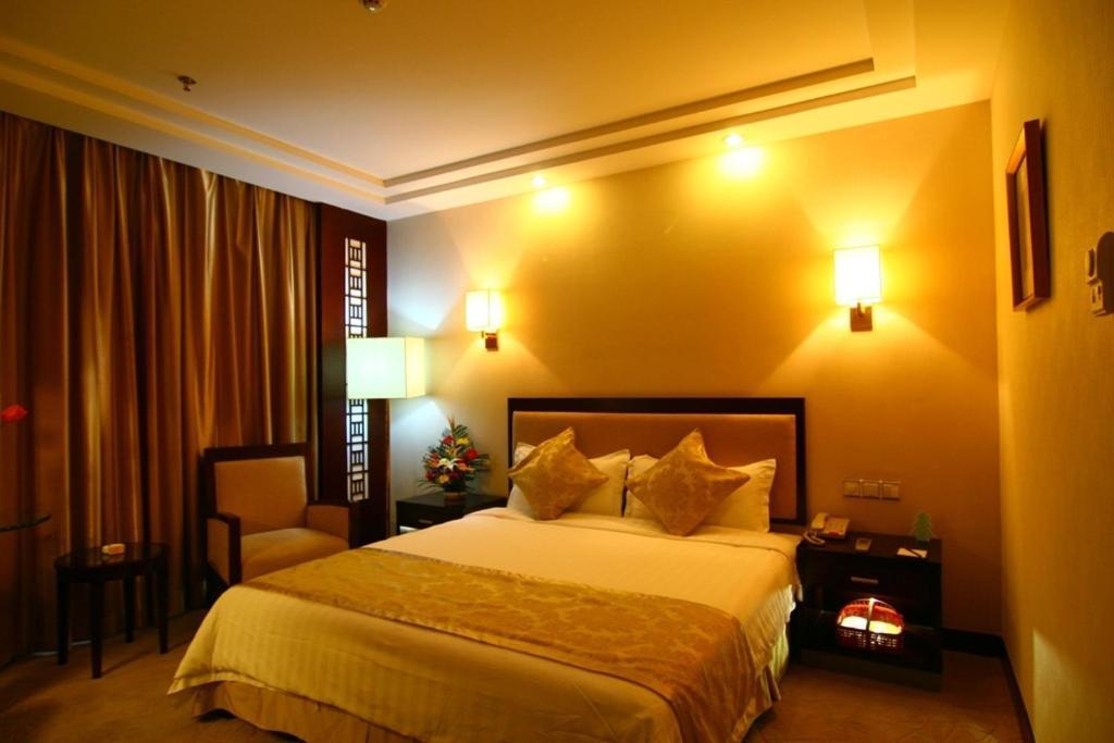 Jinling Yixian Hotel Montes Huang Habitación foto